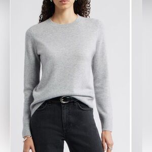 Nordstrom Cashmere Crewneck Sweater